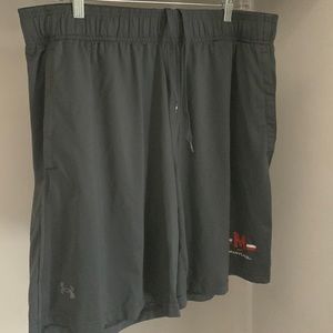 Men’s XL Under Armour Maryland Raid Short Pitch Gray